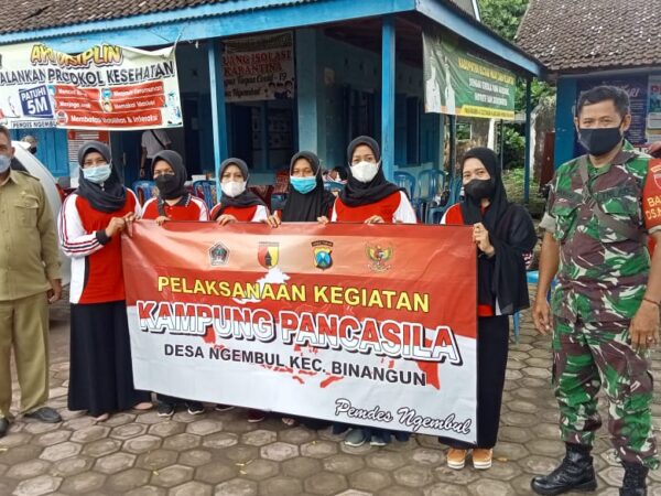 Kegiatan Donor Darah Di Kampung Pancasila Desa Ngembul