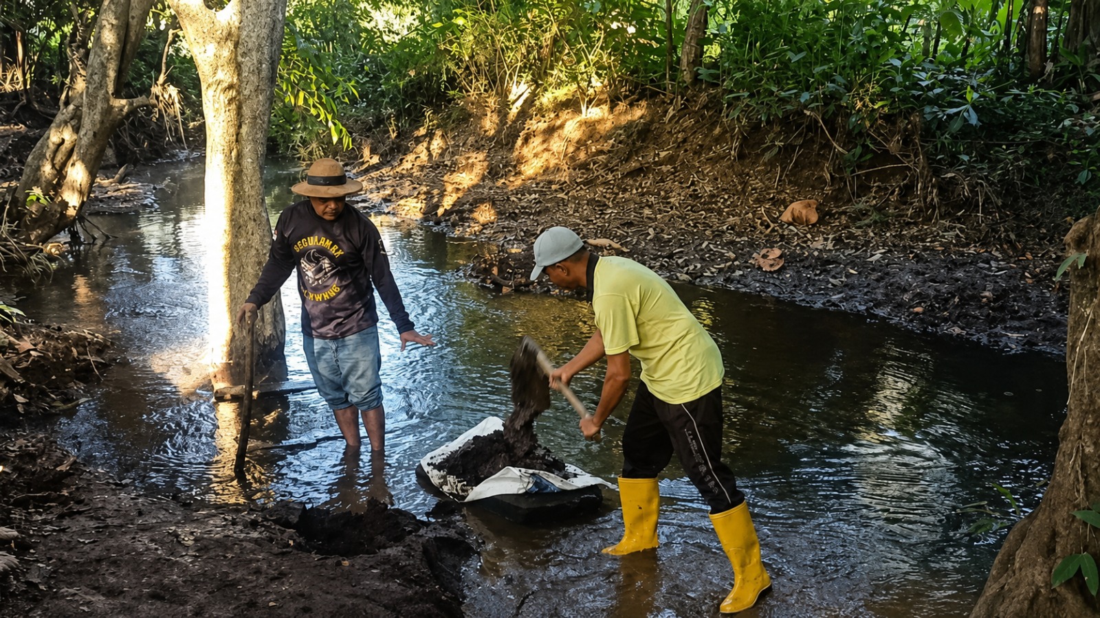 Kerja Bakti Pembersihan Saluran Air di Sumbersuko Kerja Bakti Pembersihan Saluran Air di Sumbersuko